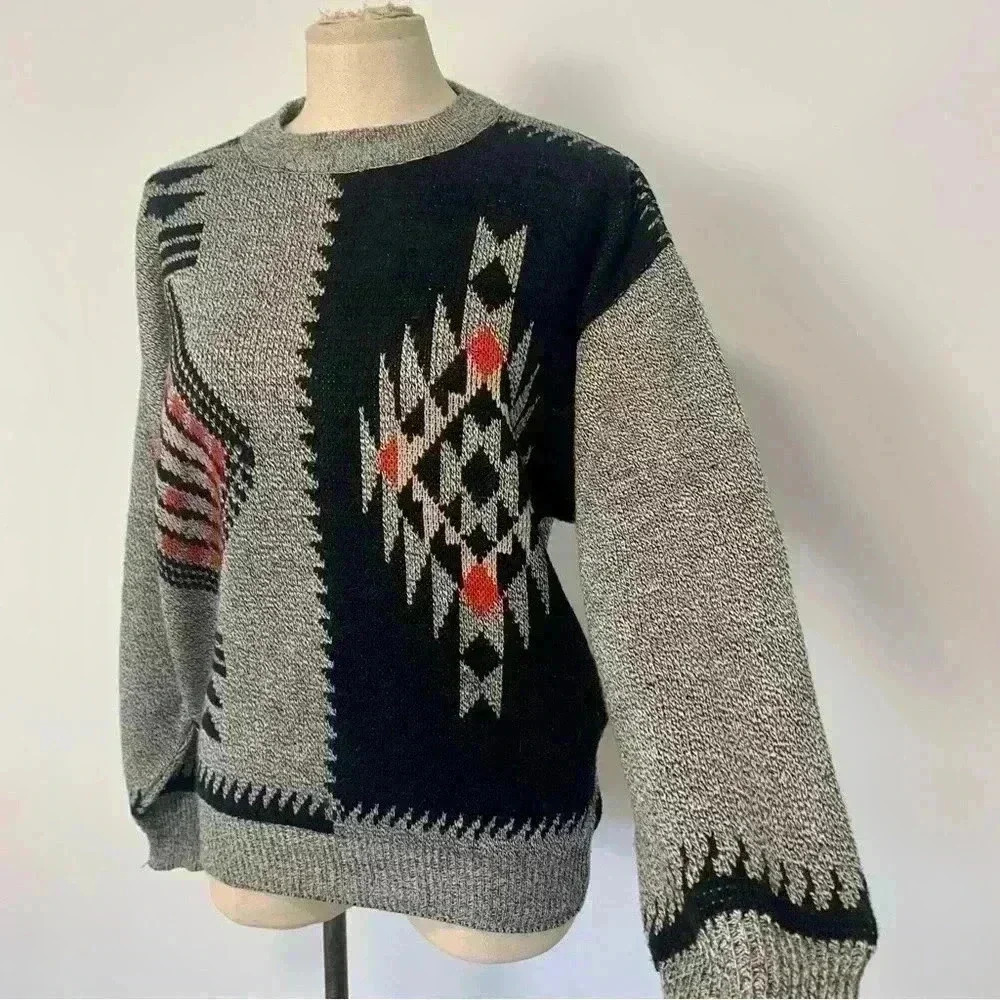 ‼️SALE‼️ 2/$25 Vintage 80s/90s Sweater - Picture 4 of 7